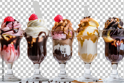 cream with chocolate A Delectable Collection of Sundaes: Irresistible Ice Cream Treats, summer