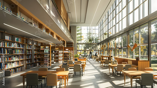 library in the library