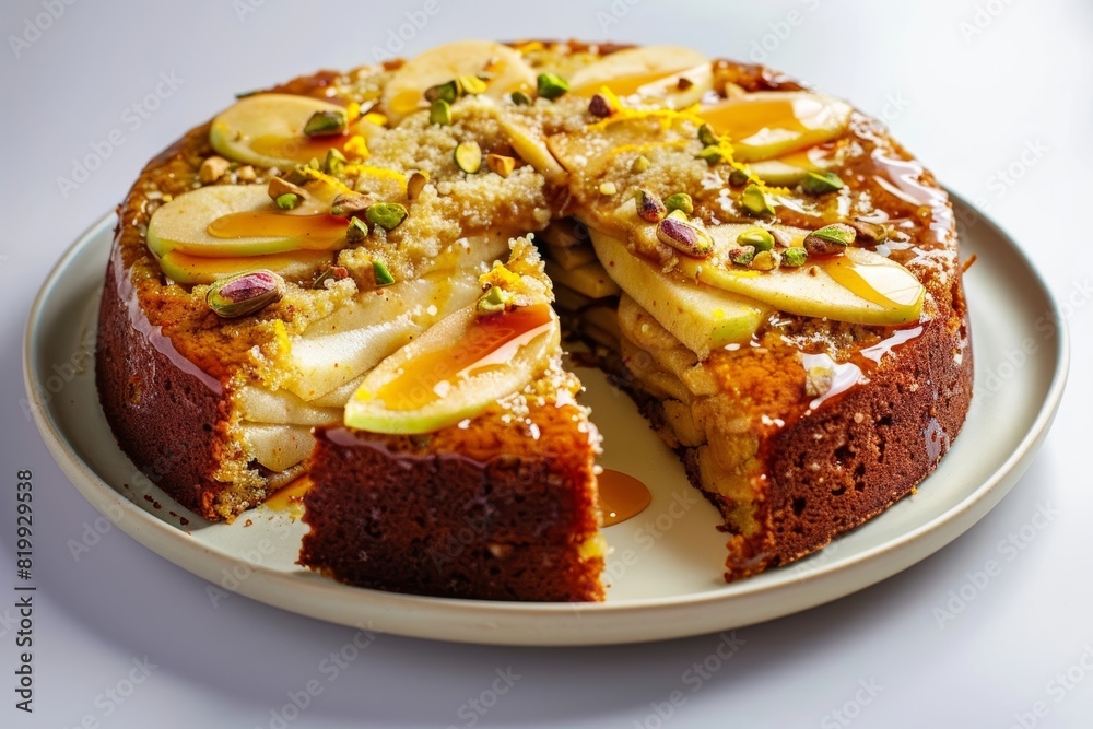 Apple Cake with Maple Syrup and Orange Zest Apple Cake with Maple Syrup and Orange Zest