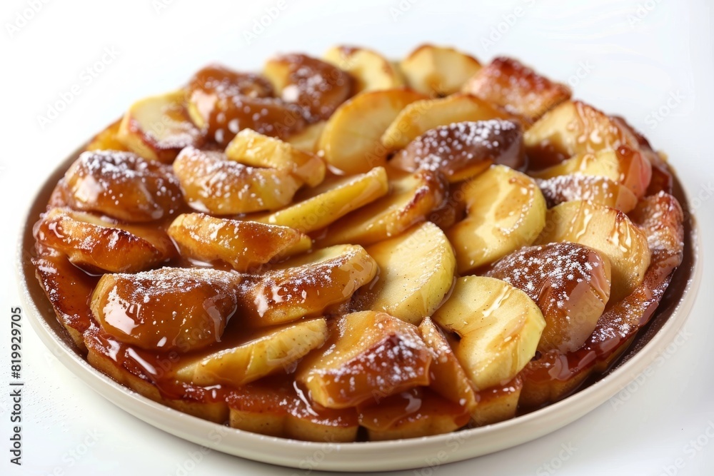 Delicious Apple Cake Tatin with Sautéed Butter and Sugar Delicious Apple Cake Tatin with Sautéed Butter and Sugar