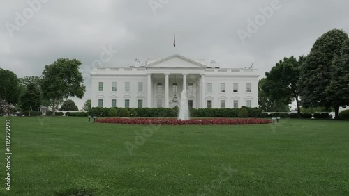 The White House in Washington DC, the home of the President of the United States