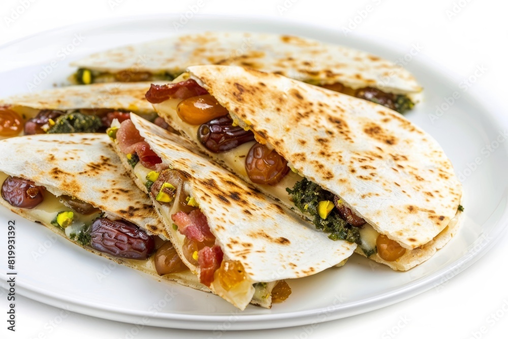 Delicious Bacon and Manchego Quesadillas with Dates Delicious Bacon and Manchego Quesadillas with Dates