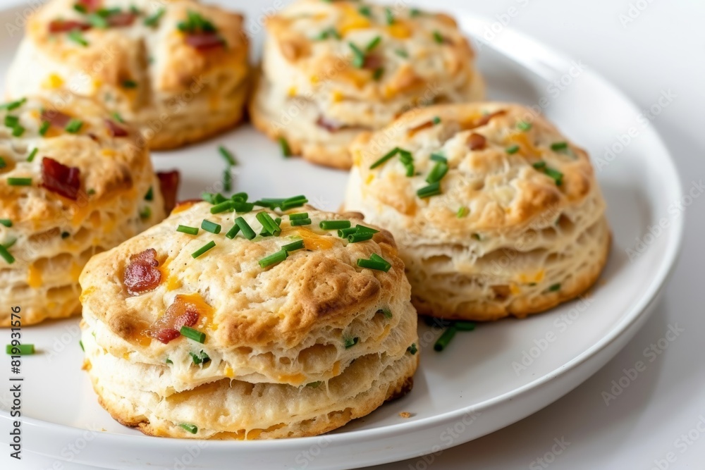 Buttery Bacon and Cheddar Biscuits Buttery Bacon and Cheddar Biscuits
