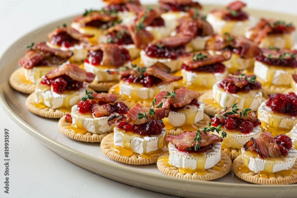 Sweet and Savory Bacon, Brie, and Cranberry Melts Recipe