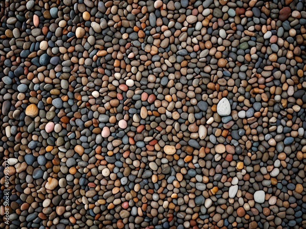 Rustic and natural decorative gravel path texture banner background design Rustic and natural decorative gravel path texture banner background design
