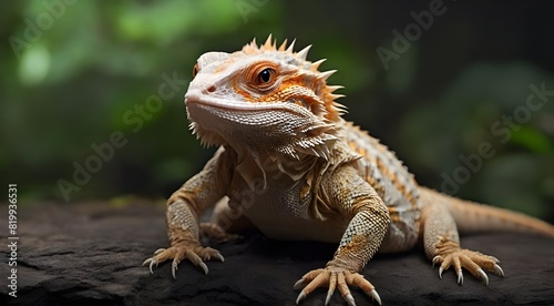 Bearded dragon  a species of agamid lizard native to Australia