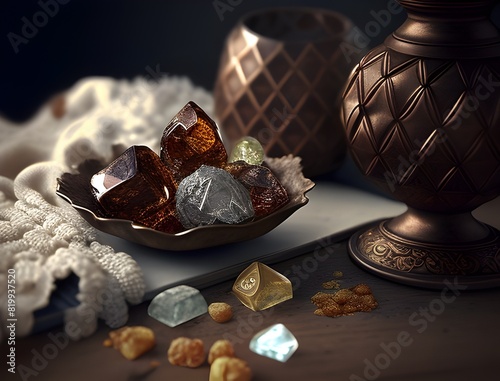 Decadent Handcrafted Artisanal Candies with Rich Textures and Baroque Inspired Aesthetic