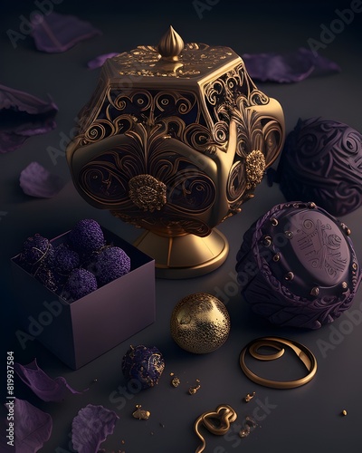 Decadent Handcrafted Artisanal Confections in Luxurious Victorian Inspired Setting