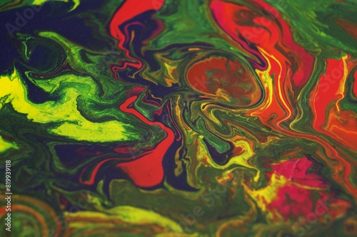 Abstract colorful background with mixed different colors. Abstract art.