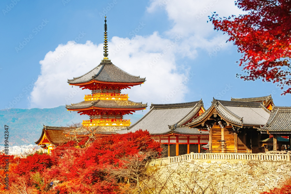 Obraz premium tempel und schreine in japan