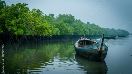 Sundarbans Mangrove Forest in Khulna, Bangladesh