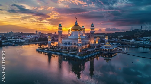Istana Nurul Iman in Bandar Seri Begawan, Brunei photo