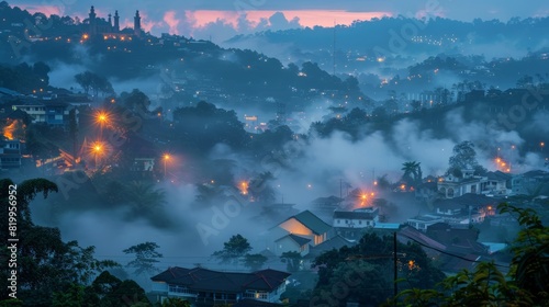 Kawah Putih in Bandung, Indonesia photo