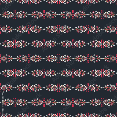 abstract seamless pattern, ethnic background, simple style - great for textiles, banners, wallpapers, wrapping - vector design