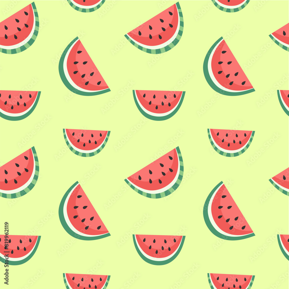 summer fruits seamless pattern summer fruits seamless pattern