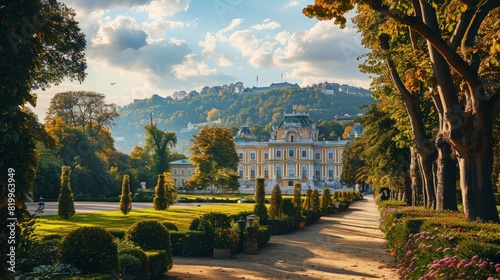 Sch?nbrunn Palace in Vienna, Austria photo
