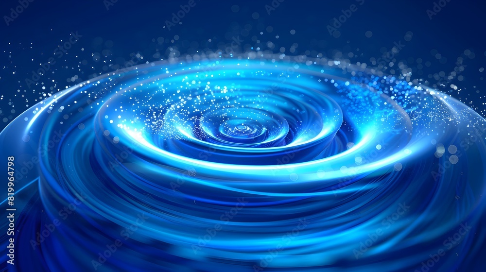 Circular Spiral Vortex Icon: High-Precision Data Visualization with Futuristic Technological Circular Spiral Vortex Icon: High-Precision Data Visualization with Futuristic Technological