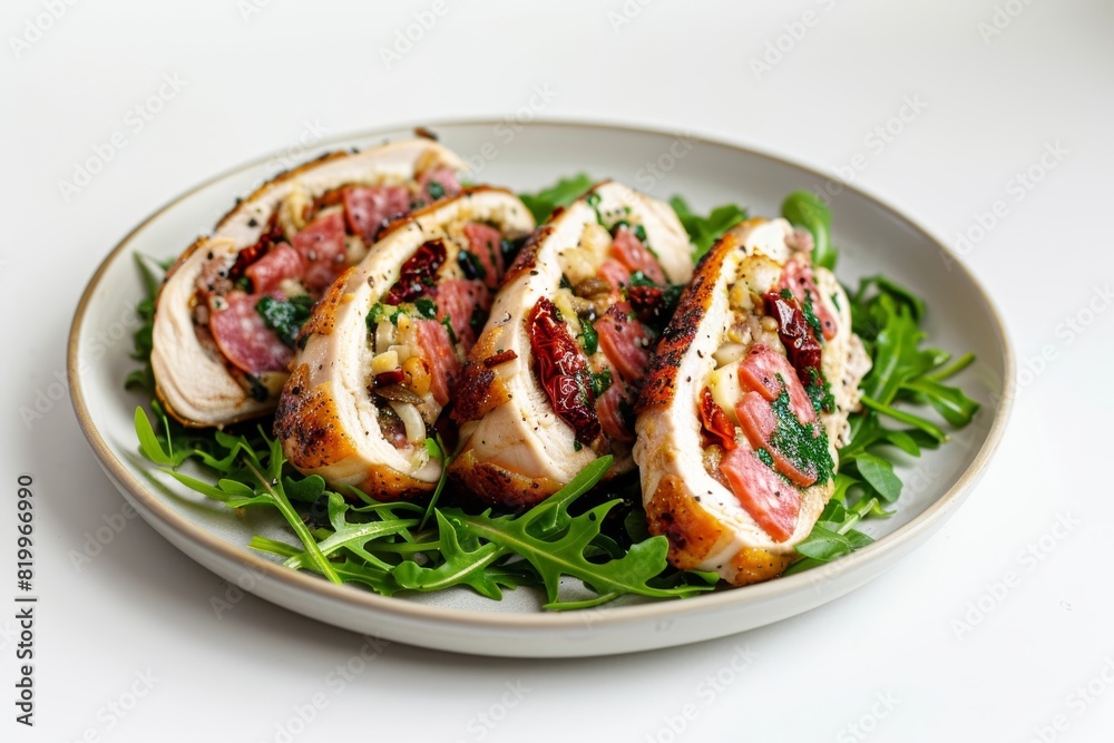 Elegant Stuffed Chicken with Sun-Dried Tomatoes