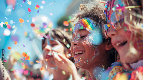 Pride Celebration: Confetti Joy