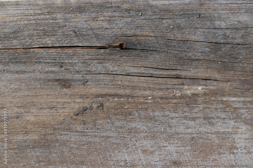 Old wooden texture for background that has natural cracks. Old wooden texture for background that has natural cracks.