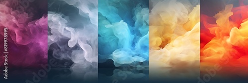 A bundle of abstract background images. photo