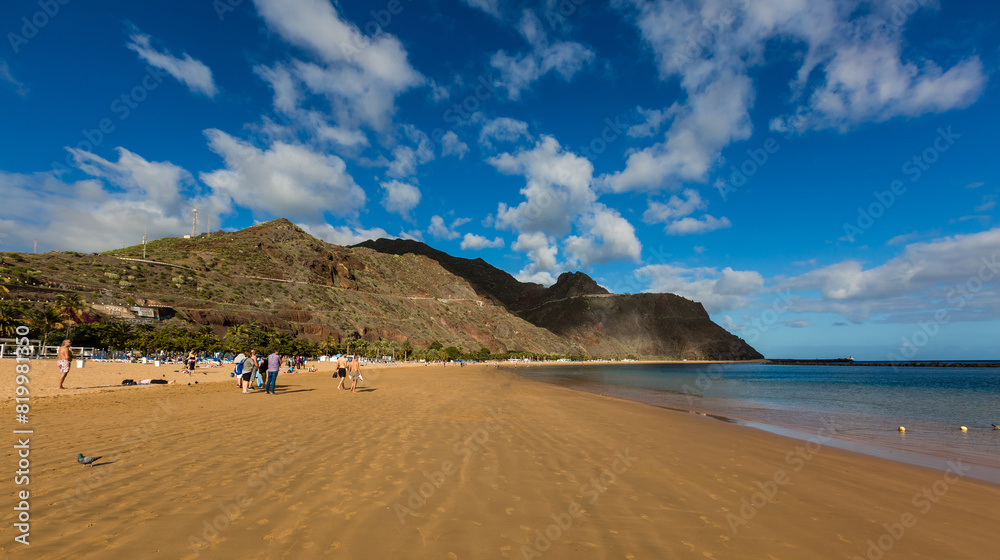 Playa de Las Teresitas, Canary Island Tenerife, Spain Playa de Las Teresitas, Canary Island Tenerife, Spain