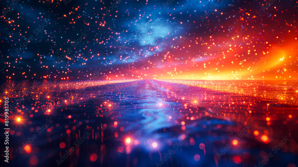 Tributaries of Light in a Projected River, Viewed from Beneath
Tributaries of Light in a Projected River, Viewed from Beneath