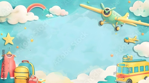 Playful Aerial Adventure in a Colorful Dreamscape