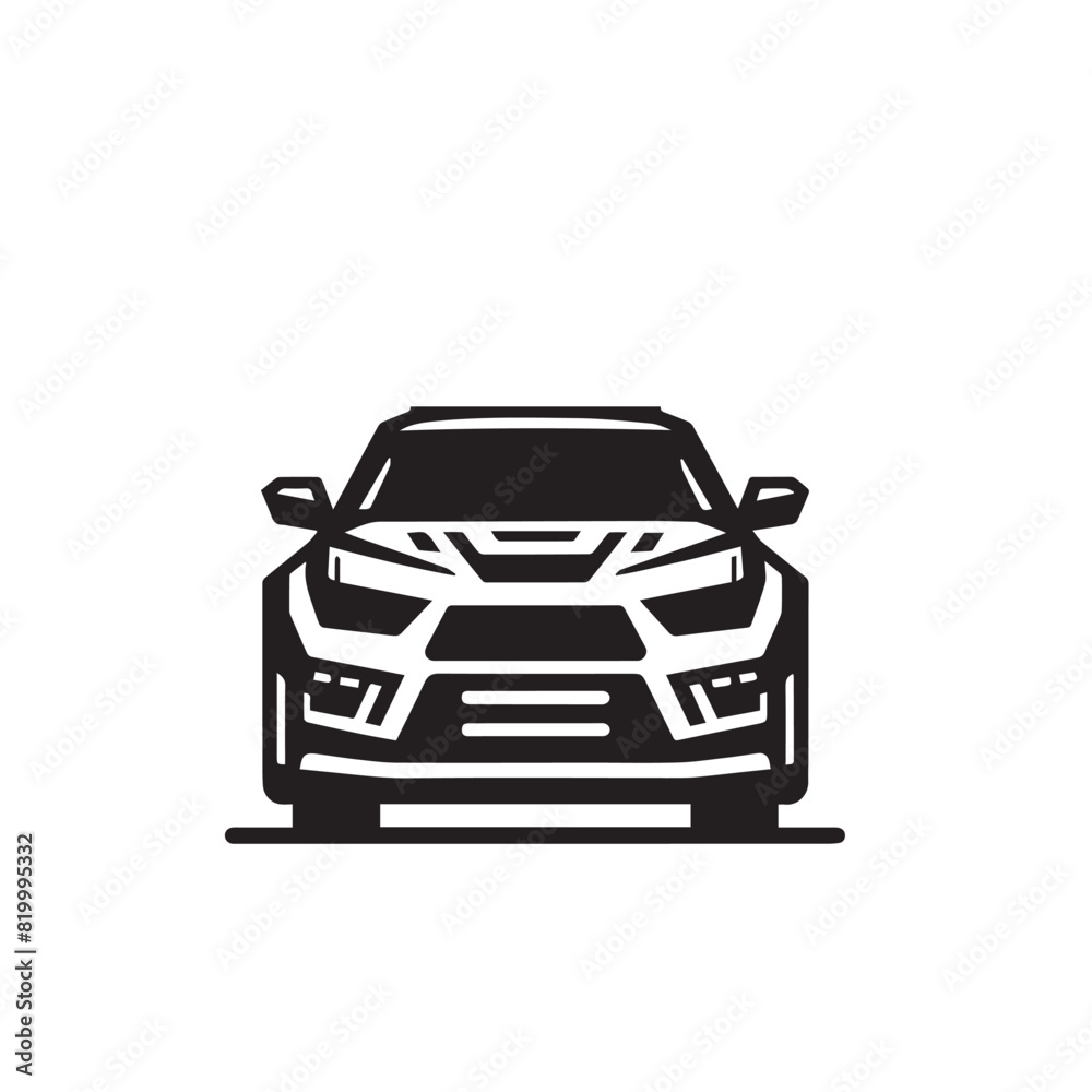 Car silhouette. Car vector design black and white. Car silhouette. Car vector design black and white.