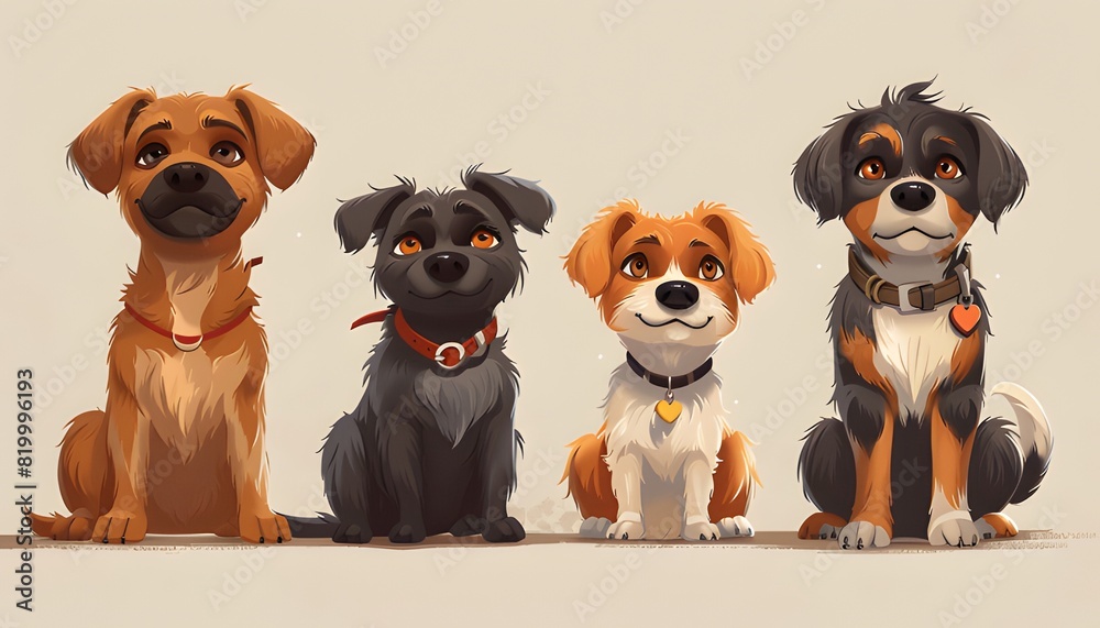 group of dogs group of dogs