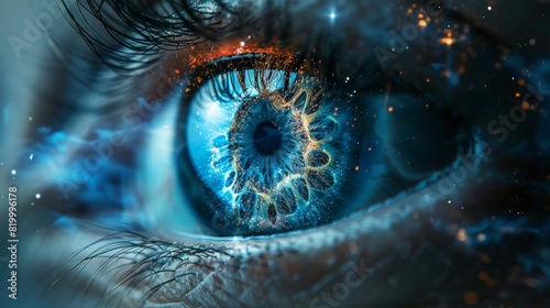 Remote viewing involves using psychic abilities to gather information about a target that is not physically present.