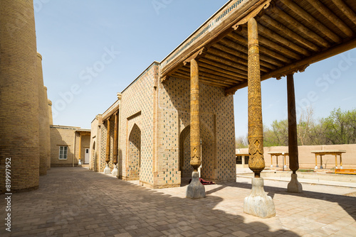 Nurullabai Palace in Khiva, Uzbekistan photo