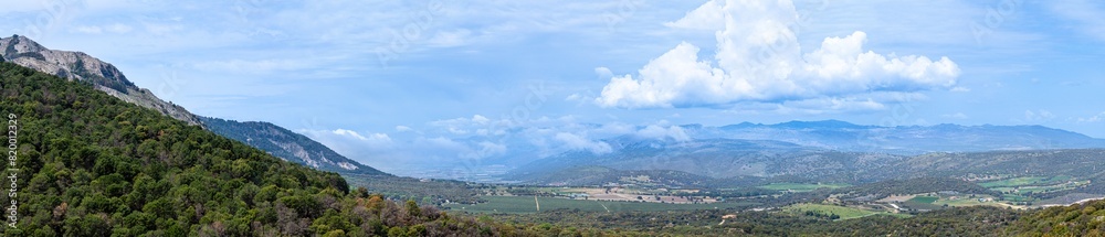Wonderfull landscapes on hiking trail to Maroma peak from el Robledal, Sierra Tejeda, Spain Wonderfull landscapes on hiking trail to Maroma peak from el Robledal, Sierra Tejeda, Spain