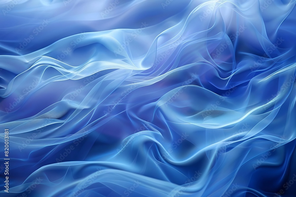 Blue abstract waves Blue abstract waves