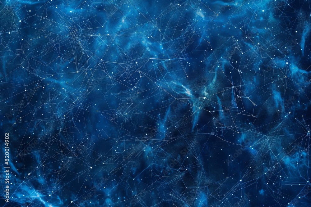 Blue particle network Blue particle network