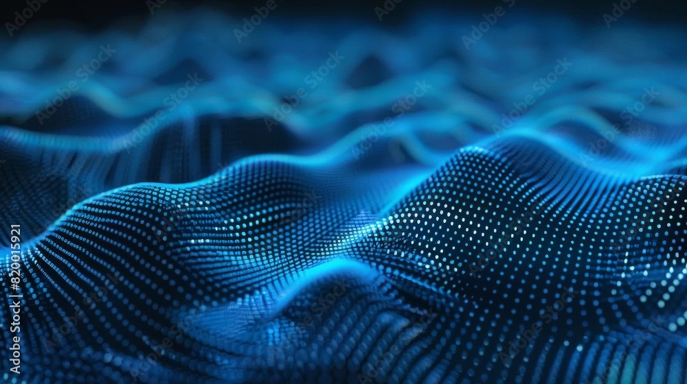 Blue tech dots Blue tech dots