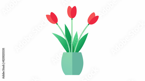 Wallpaper Mural tulips  vase  and svg file Torontodigital.ca