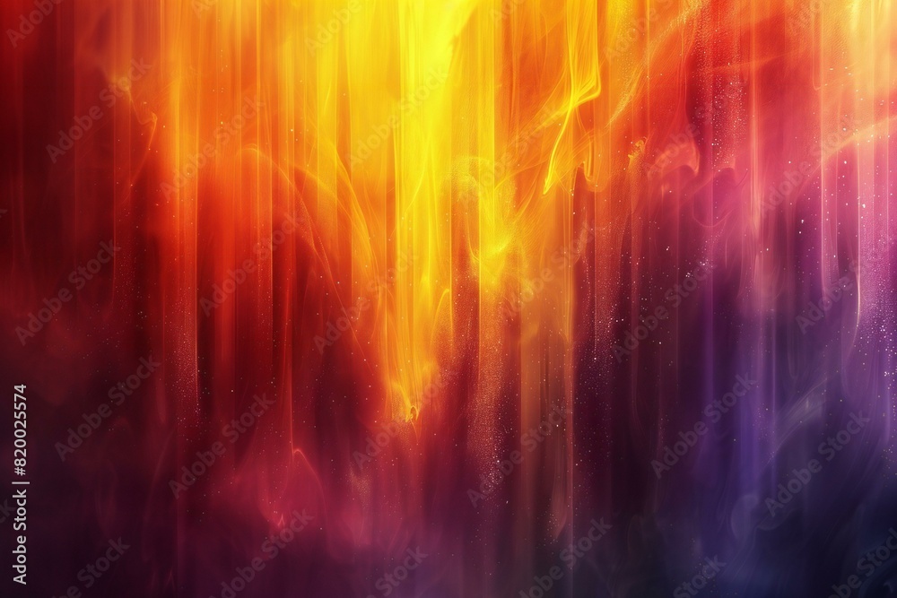 Depicting a  color gradient of yellow, orange, and red, high quality, high resolution