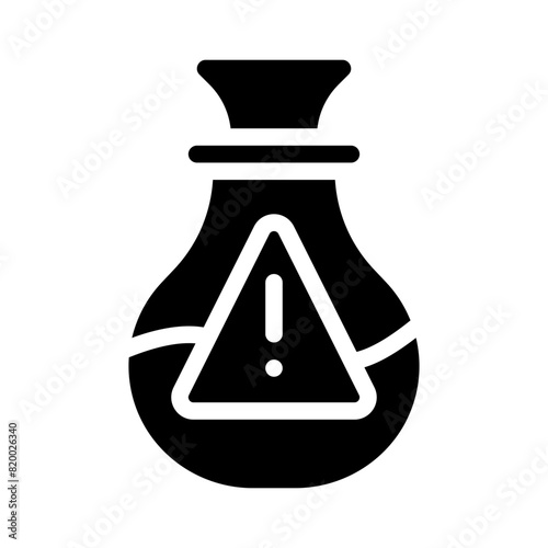 poison glyph icon