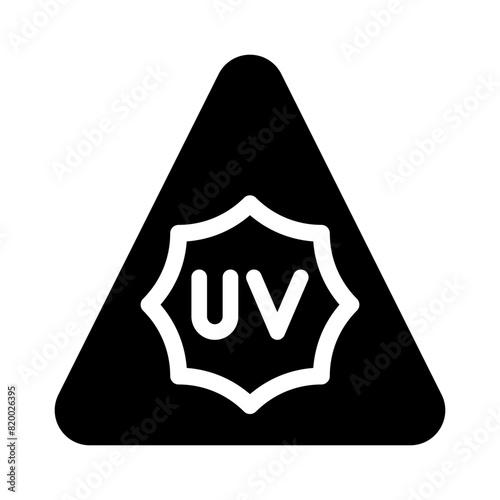 uv glyph icon