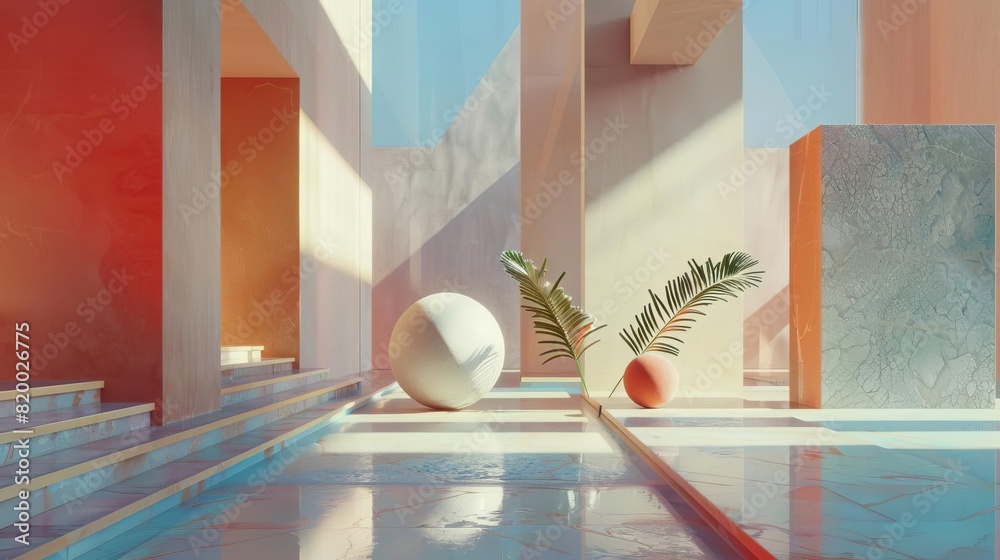 Bring to life the fusion of AI innovation and minimalism from a low ...