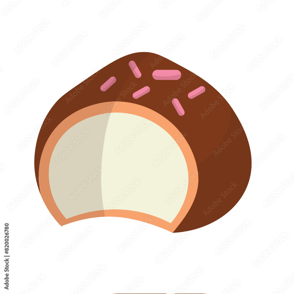 Obraz premium Happy world chocolate day ,vector graphic of world chocolate day good