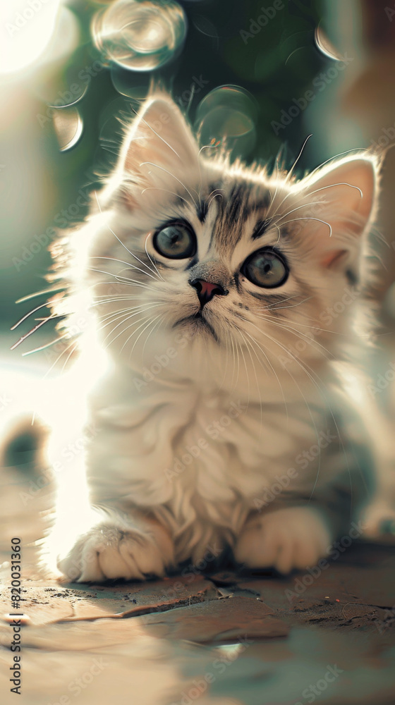 Obraz premium a cute cat
