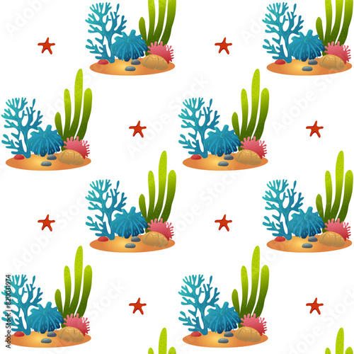 Vector illustration of a fish in a rhombus, designed with the detail and grace of the fish world in mind. Ideal for use in designs related to aquariums, marine life and ecology.