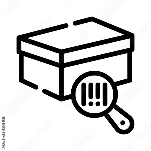 parcel line icon