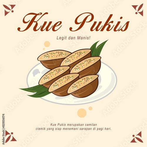 Poster Kue Pukis photo