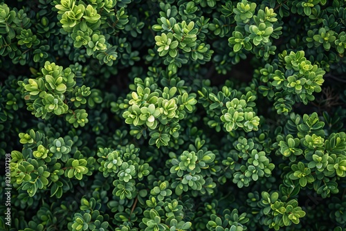 A close look at the top of a green tree, high quality, high resolution