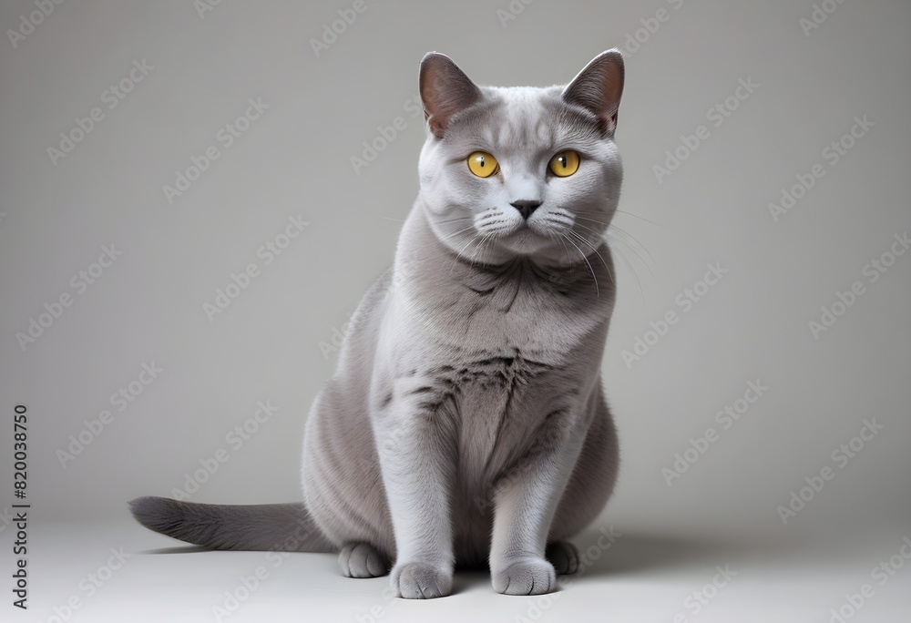Obraz premium Chartreux cat