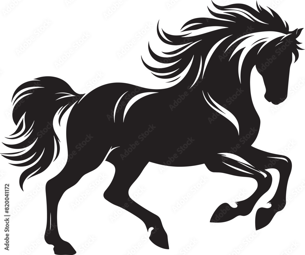 Art & Illustration Horse vector silhouette Art & Illustration Horse vector silhouette