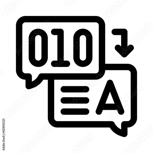 translating line icon